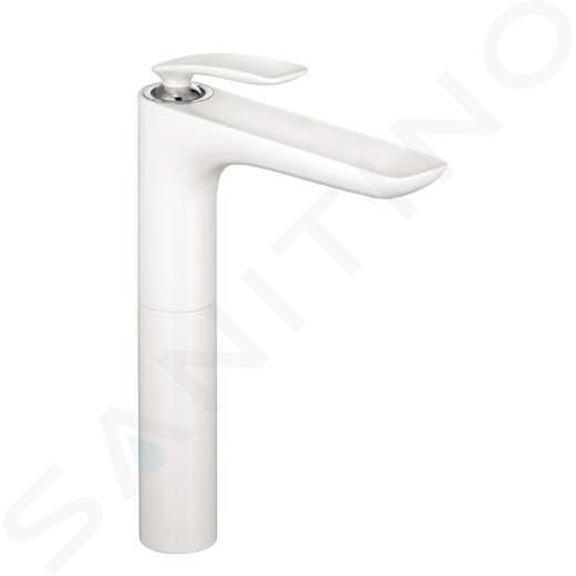 Kludi Balance - Grifo monomando de lavabo, blanco/cromo 522989175