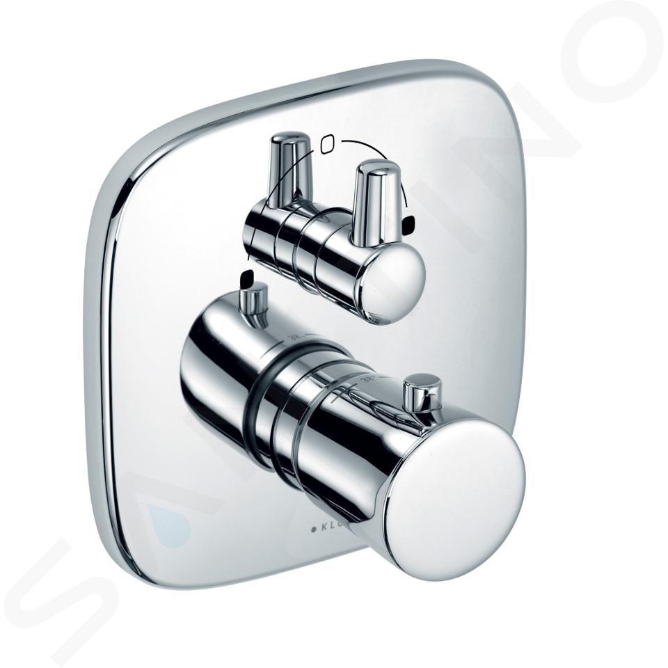 Kludi Amba - Mitigeur thermostatique de baignoire encastré, chrome 538300575