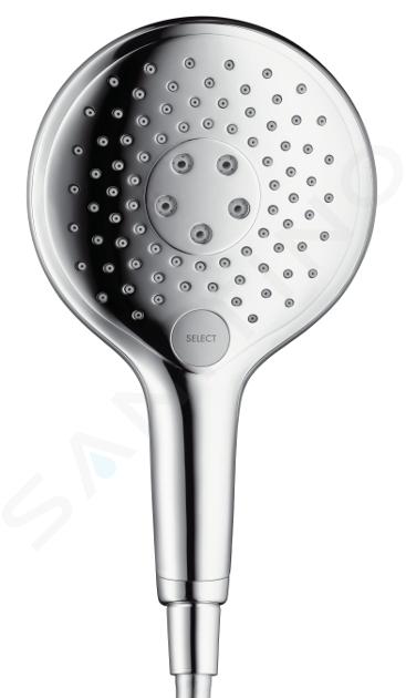 Hansgrohe Raindance Select S - Główka prysznicowa 150, 3 strumienie, chrom 28587000