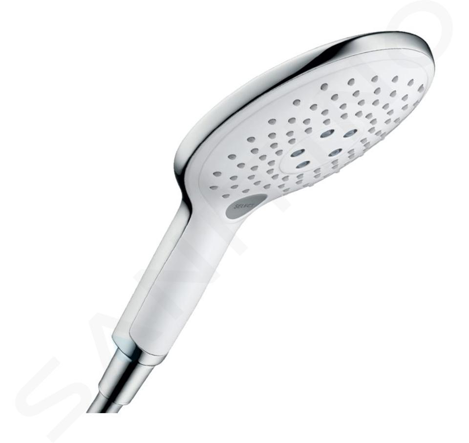 Hansgrohe Raindance Select S - Główka prysznicowa 150, 3 strumienie, biały/chrom 28587400