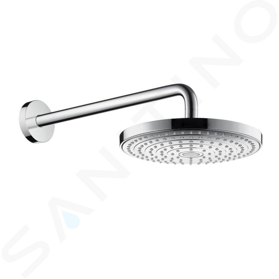 Hansgrohe Raindance Select S - Deszczownica 240, 2 strumienie, ramię prysznica 39 cm, chrom 26466000