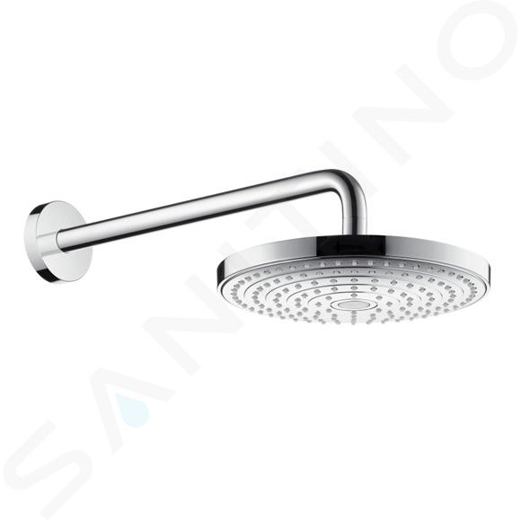 Hansgrohe Raindance Select S - Deszczownica 240, 2 strumienie, EcoSmart 9 l/min, ramię prysznica 39 cm, chrom 26470000