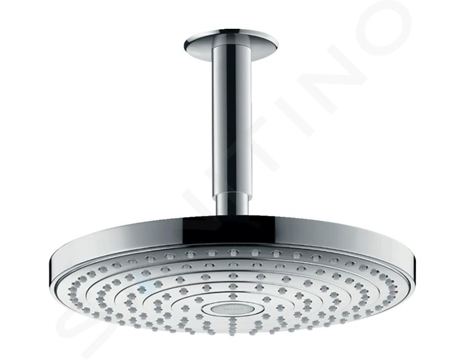 Hansgrohe Raindance Select S - Deszczownica 240, 2 strumienie, ramię prysznica 100 mm, chrom 26467000