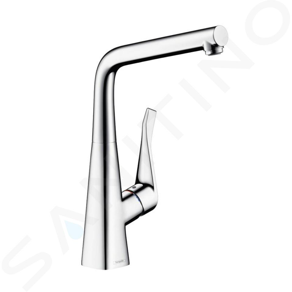 Hansgrohe Metris New - Keukenkraan met draaibare uitloop, chroom 14822000