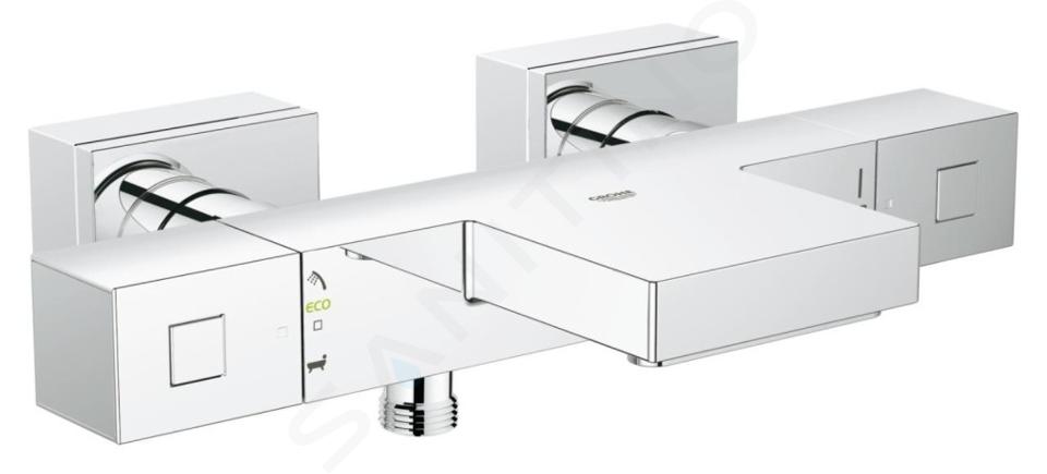 Grohe Grohtherm Cube - Baterie cadă cu termostat, crom 34497000