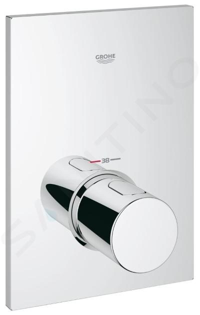 Grohe Grohtherm F - Baterie centrală termostatată cu montare încastrată, crom 27619000