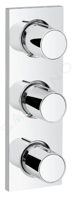 Grohe Grohtherm F - Regolatore a tre vie ad incasso, cromato 27625000