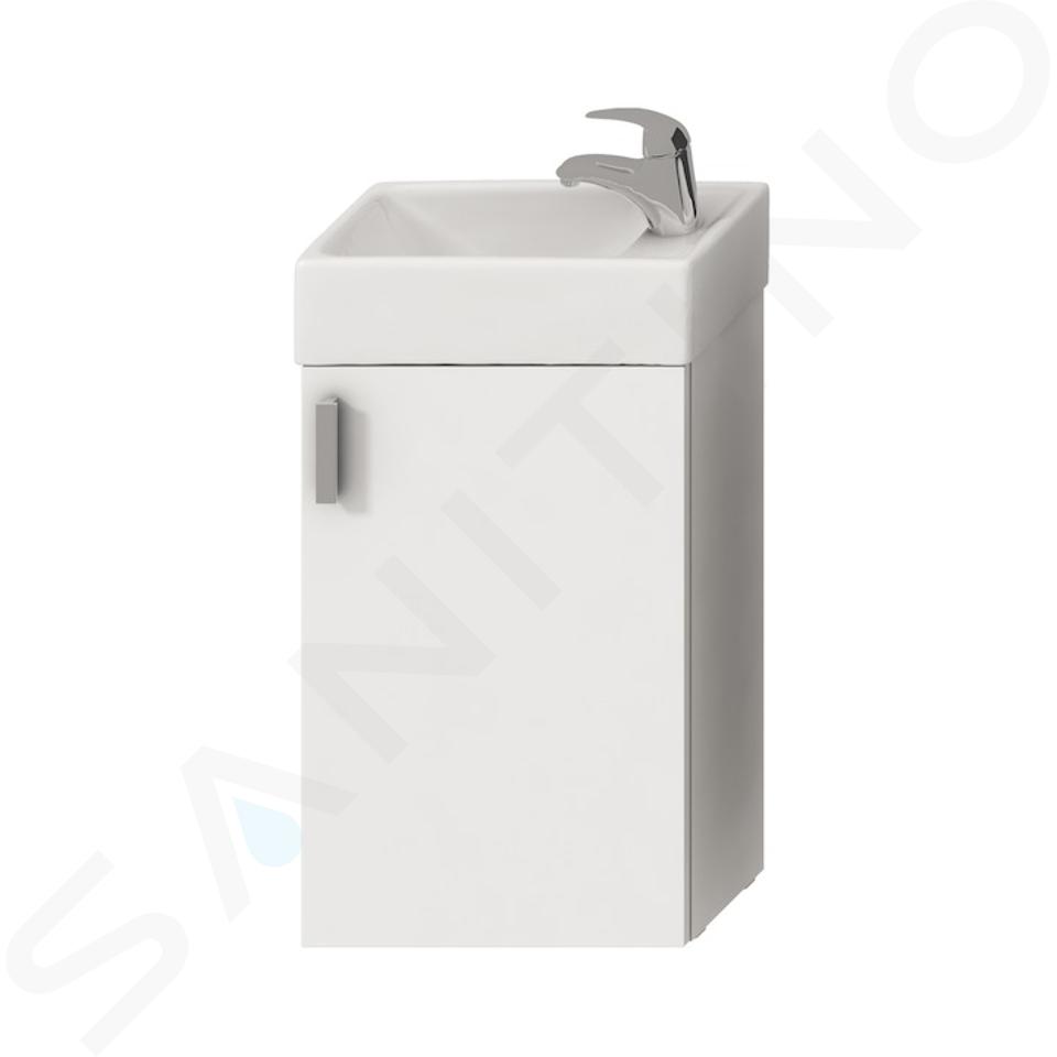 Jika Petit - Mueble con lavabo, 386x221x585 mm, blanco H4535111753001