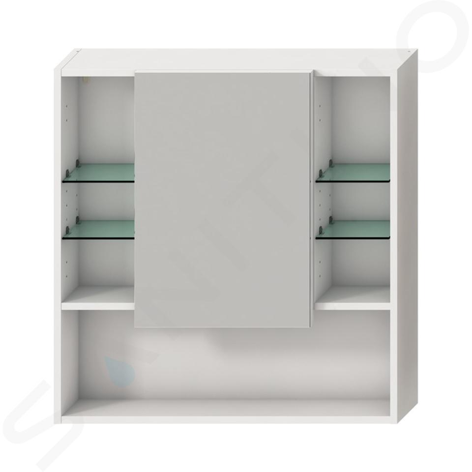 Jika Lyra - Spiegelschrank, 78x13x80 cm, weiß H4532510383041