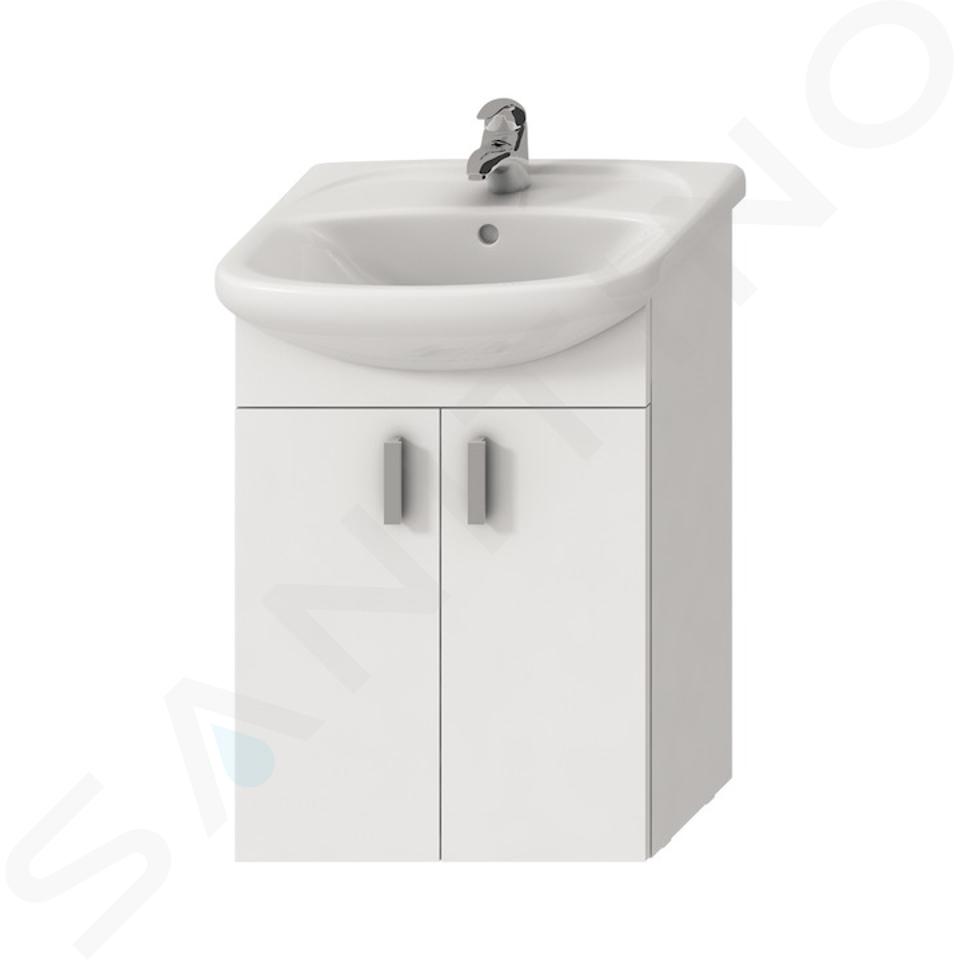 Jika Lyra - Mobile lavabo, 50x29x71 cm, bianco H4519524323001