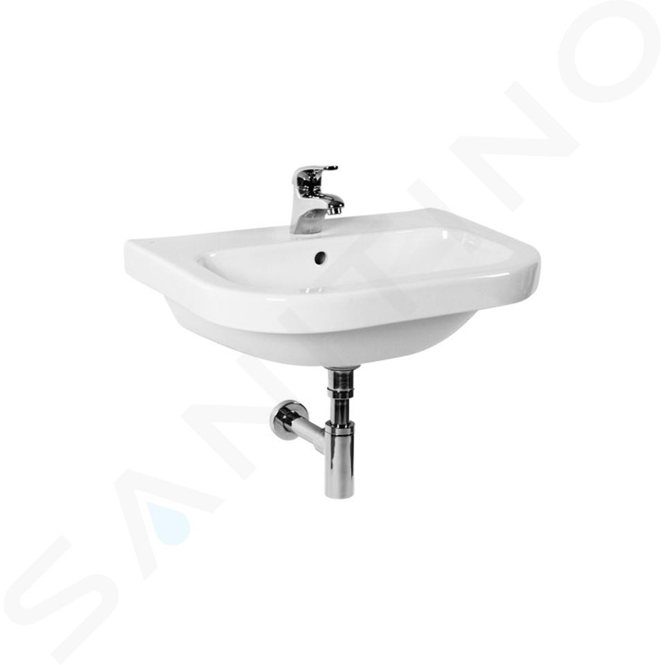 Jika Deep - Lavabo 500x410 mm, foro per rubinetto, bianco H8126110001041