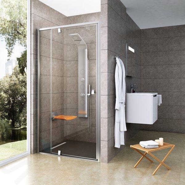 Ravak Pivot - Porte de douche PDOP2-100, 961-1011 mm, verre satiné/clair 03GA0U00Z1