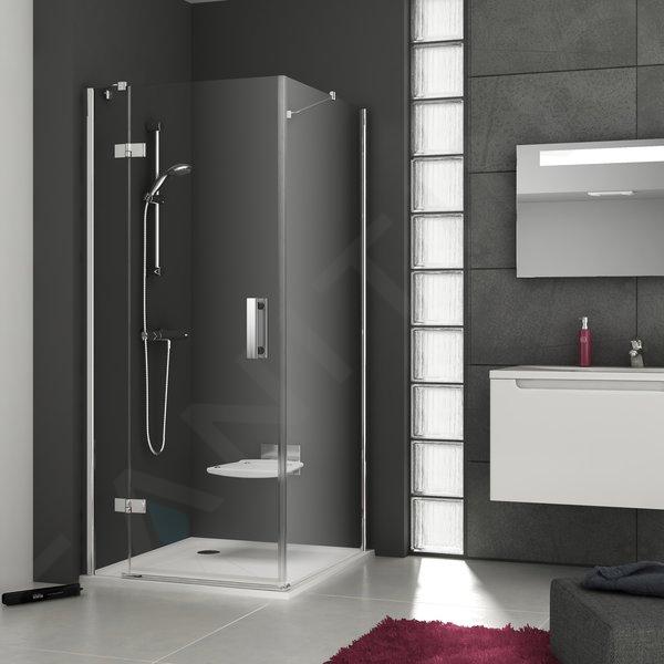 Ravak SmartLine - Paroi de douche SMPS-80 L, 785-800 mm, gauche, chrome/verre clair 9SL40A00Z1