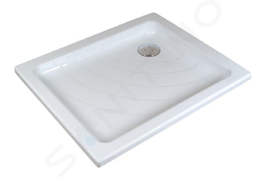 Ravak Kaskada - Receveur de douche Aneta LA , 755x905 mm, AntiBac, blanc A003701220