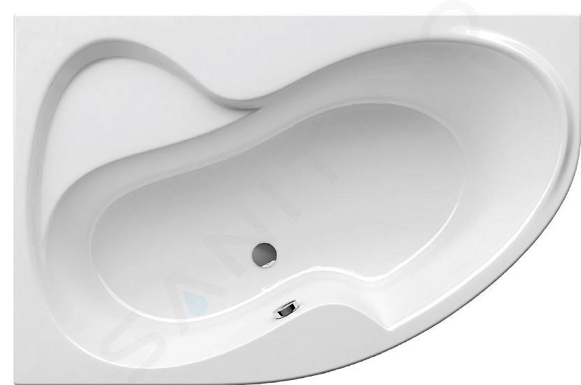 Ravak Rosa II - Eckbadewanne, 1700x1050 mm, links, weiß C221000000