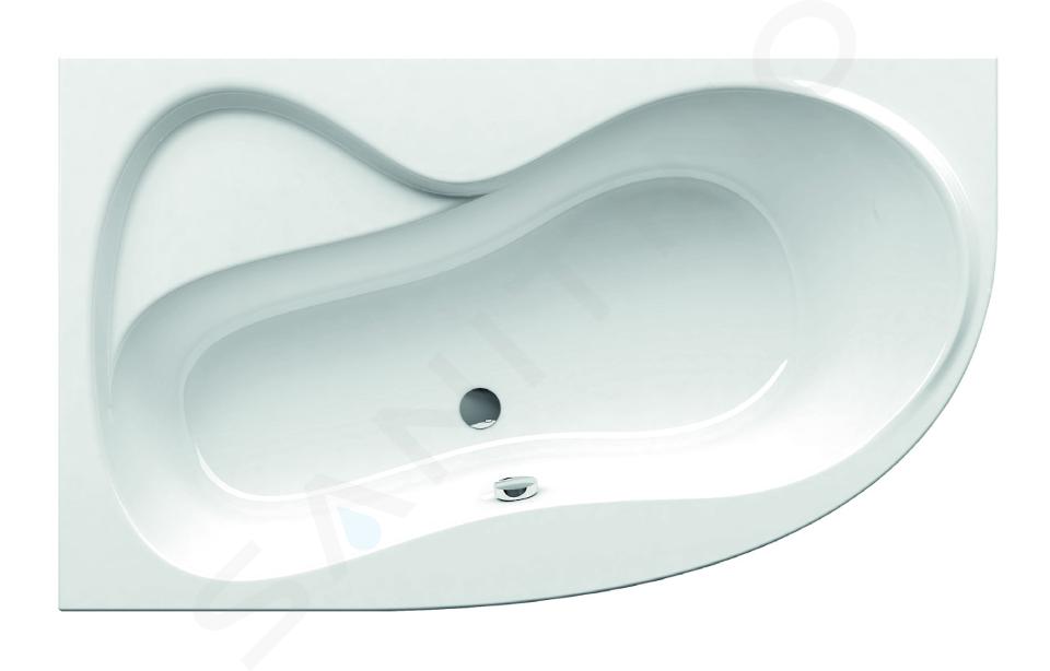 Ravak Rosa 95 - Eckbadewanne, 1500x950 mm, links, weiß C551000000