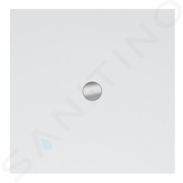 Villeroy & Boch Subway Infinity - Receveur de douche 100x100 cm, Anti-Slip, blanc alpin 6228J501