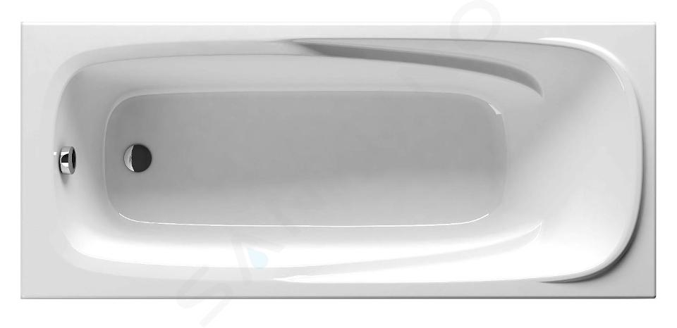 Ravak Vanda II - Vasca da bagno 1600x700 mm, bianco CP11000000