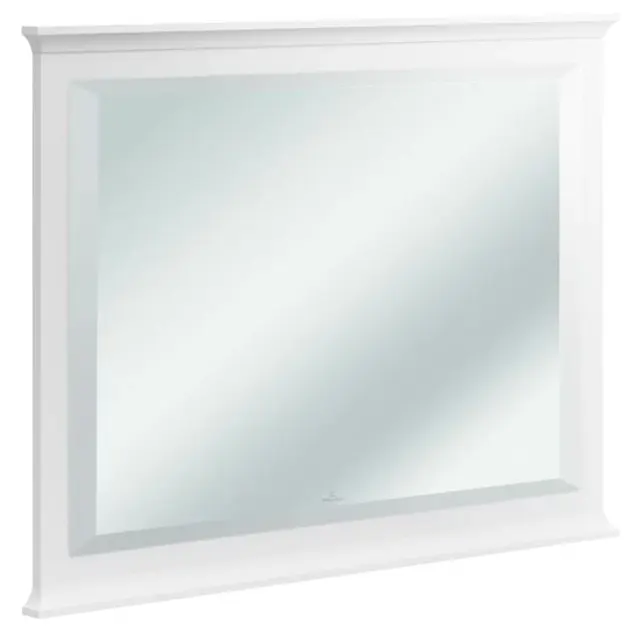 Villeroy & Boch Hommage - Lustro w ramie 99x74 cm, białe 85652200 ...