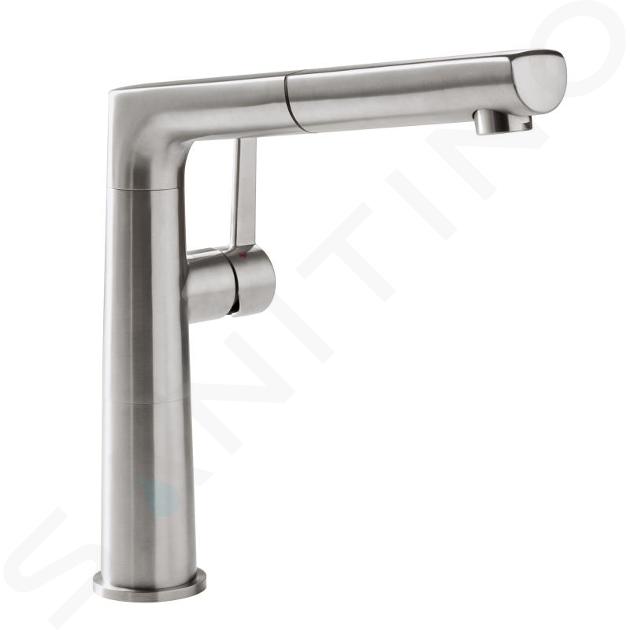 Villeroy & Boch Sorano - Mitigeur d'évier avec bec extractible, inox 926900LC