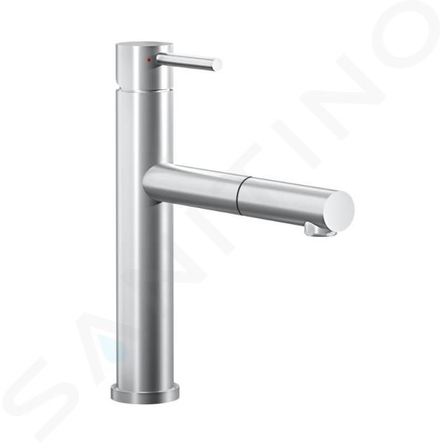 Villeroy & Boch Como - Miscelatore da lavello con bocca di erogazione estraibile, acciaio inox 927900LC