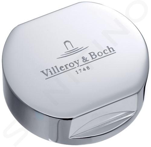 Villeroy & Boch Accessoires - Bouton de commande excentrique pour évier simple, chrome 94052661