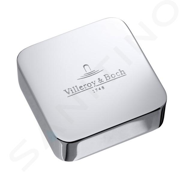 Villeroy & Boch Accesorii - Buton de control excentric pentru chiuvetă dublă, crom 94053561