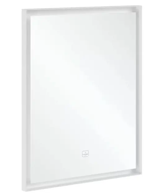 Villeroy & Boch Subway 3.0 - Miroir avec cadre et éclairage LED, 6x8 cm, capteur tactile A4636000
