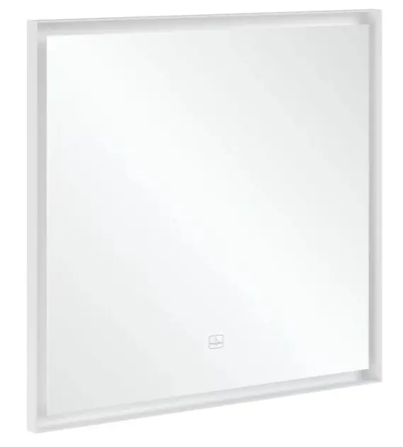 Villeroy & Boch Subway 3.0 - Zrcadlo v rámu s LED osvětlením, 80x75 cm, dotykový senzor A4638000