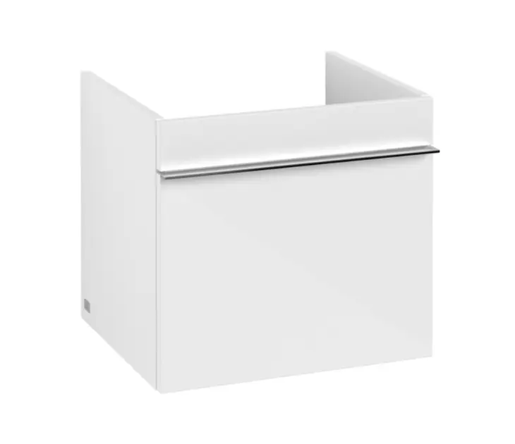 Villeroy & Boch Venticello - Umyvadlová skříňka 47x42x43 cm, 1 zásuvka, Glosy White A93102DH