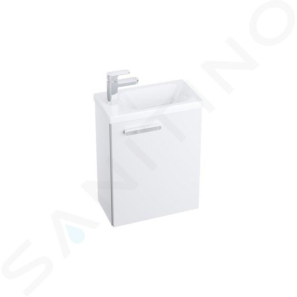 Ravak Chrome - Szafka podumywalkowa SD 400, 40x22x50 cm, kolor biały X000000538