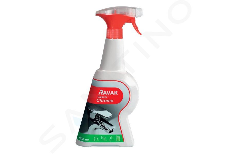 Ravak Accessoires - Nettoyant Cleaner Chrome pour robinetterie et surfaces chromés X01106