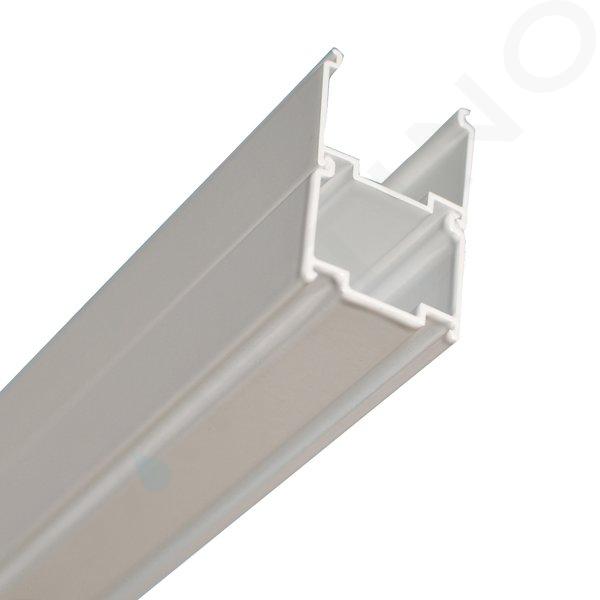 Ravak Supernova - Perfil de ajuste ANPV para mamparas de baño, altura 1370 mm, blanco E778803113702