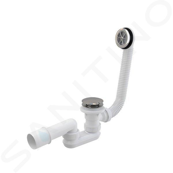 Ravak Garnitures de vidage - Siphon pour receveur de douche Sabina, 52mm X01315