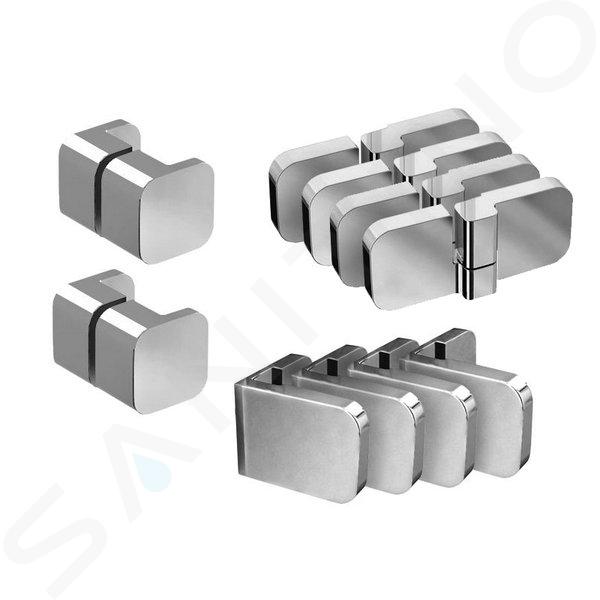 Ravak Brilliant - Set de montare B SET pentru BSKK4-80, 90, BSRV4-80, 90, crom D01000A073