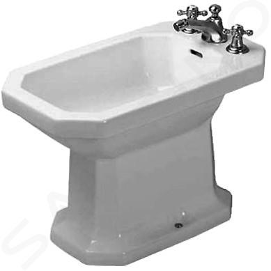 Duravit 1930 - Bidet sur pied, 355x600 mm, WonderGliss, blanc 0267100000