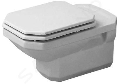 Duravit 1930 - WC suspendu, 355 mm x 580 mm, blanc - toilettte, avec WonderGliss 01820900001