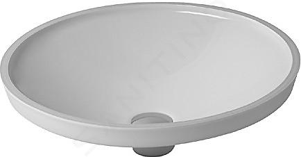 Duravit Architec - Wastafel zonder overloop, diameter 42 cm, wit 0319420000