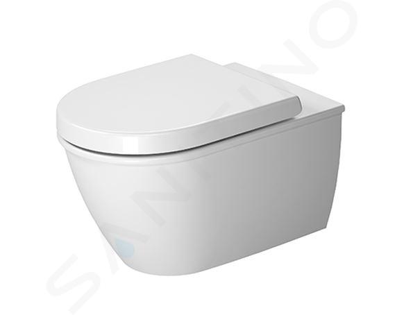 Duravit Darling New - Závěsné WC, DuraFix, bílá 2545090000