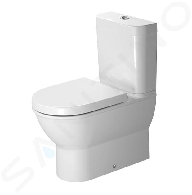 Duravit Darling New - Vas de toaletă monobloc, scurgere Vario, alb 2138090000