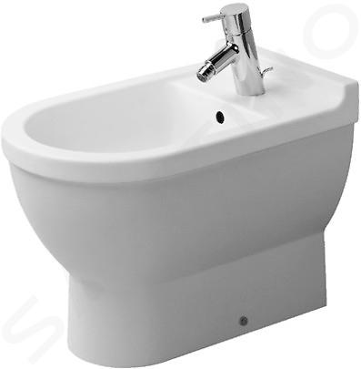 Duravit Starck 3 - Stojaci bidet s prepadom, biela 2230100000