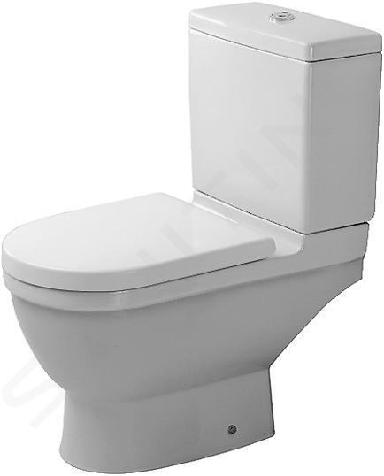 Duravit Starck 3 - Taza de inodoro completo, con WonderGliss, blanca 01260900001