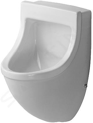 Duravit Starck 3 - Absaug-Urinal Dry, Ablauf waagerecht, Weiß 0821350000