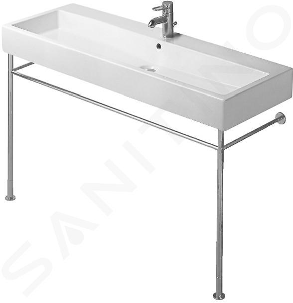 Duravit Vero - Kovový podstavec pro umyvadlo, chrom 0030741000