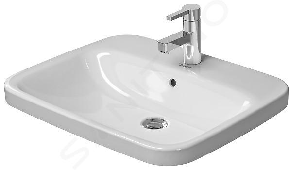 Duravit DuraStyle - Meubelwastafel 62x50 cm, 1 kraangat, wit 0374620000