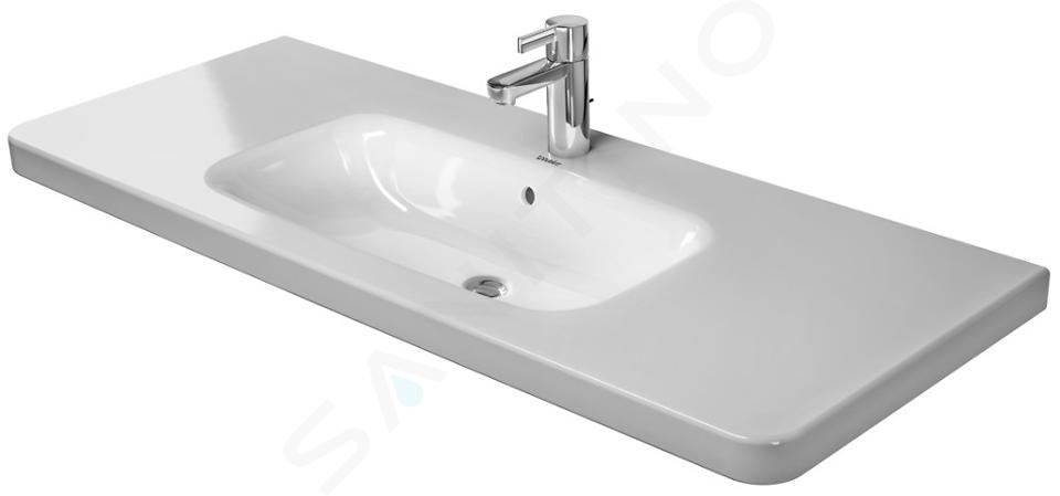 Duravit DuraStyle - Umývadlo 1200x480 mm, s 1 otvorom na batériu, biela 2320120000