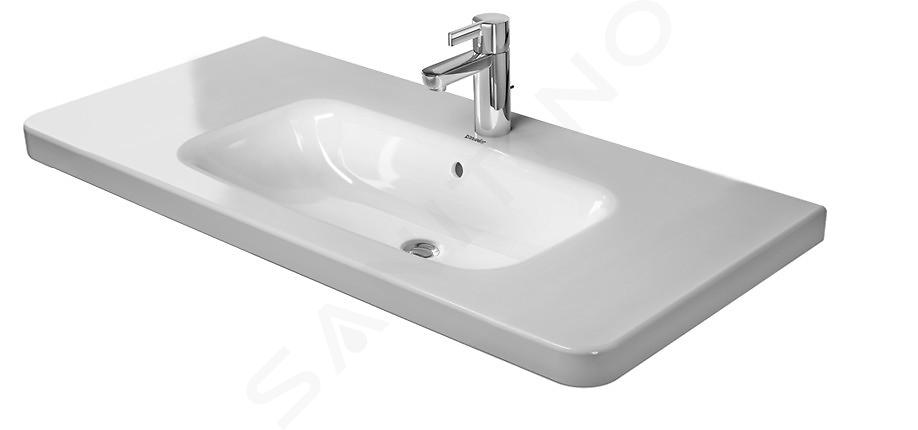 Duravit DuraStyle - Umývadlo 1000x480 mm, s 1 otvorom na batériu, biela 2320100000