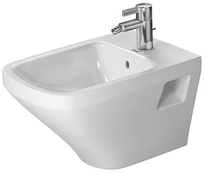 Duravit DuraStyle - Bidé suspendido con rebosadero, blanco 2282150000