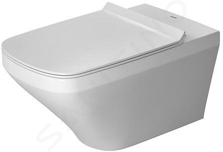 Duravit DuraStyle - WC sospeso Compact, con WonderGliss, bianco 25370900001