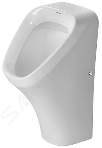 Duravit DuraStyle - Absaug-Urinal Dry, Ablauf waagerecht, mit WonderGloss, Weiß 28043000001